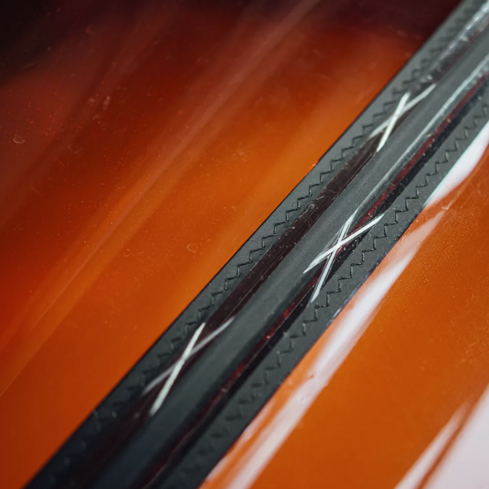 X-ply Batten Pocket: Minimizes the asymmetric character of applied batten pockets...